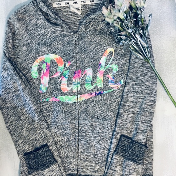 PINK Victoria's Secret Tops - PINK Victoria secret bundle woman’s sweatshirt & T